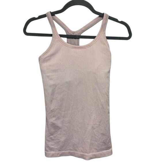 Lululemon lilac ribbed tank top size 4 - Picture 3 of 4